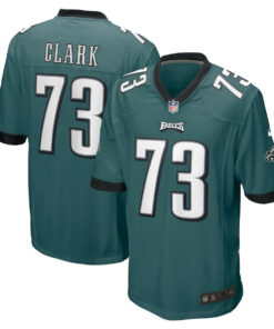 Le'Raven Clark 73 Philadelphia Eagles Game Men Jersey - Midnight Green JS8460 nicesnker