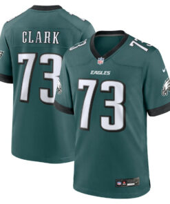 Le'Raven Clark 73 Philadelphia Eagles Team Game Men Jersey - Midnight Green JS6415 nicesnker