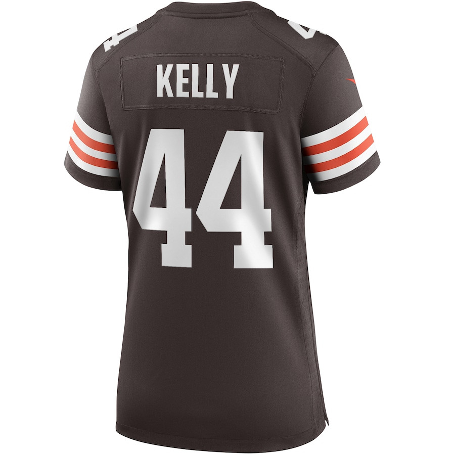 Leroy Kelly 44 Cleveland Browns Women Game Retired Jersey - Brown JS8831 nicesnker - Image 3