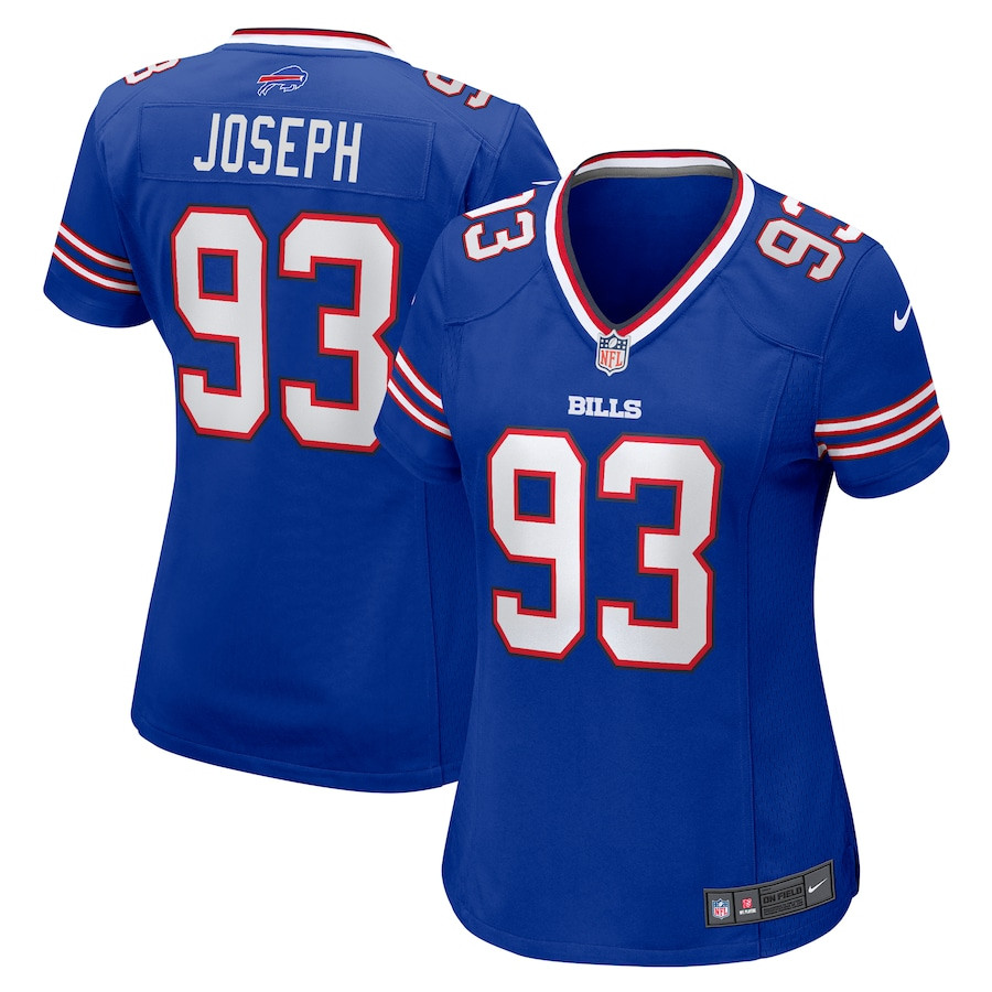 Linval Joseph 93 Buffalo Bills Women Game Jersey - Royal JS1130 nicesnker