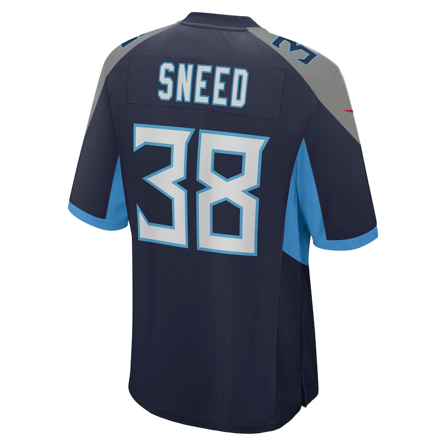 L'Jarius Sneed 38 Tennessee Titans Team Game Men Jersey - Navy JS4529 nicesnker - Image 3