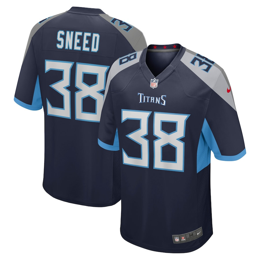 L'Jarius Sneed 38 Tennessee Titans Team Game Men Jersey - Navy JS4529 nicesnker