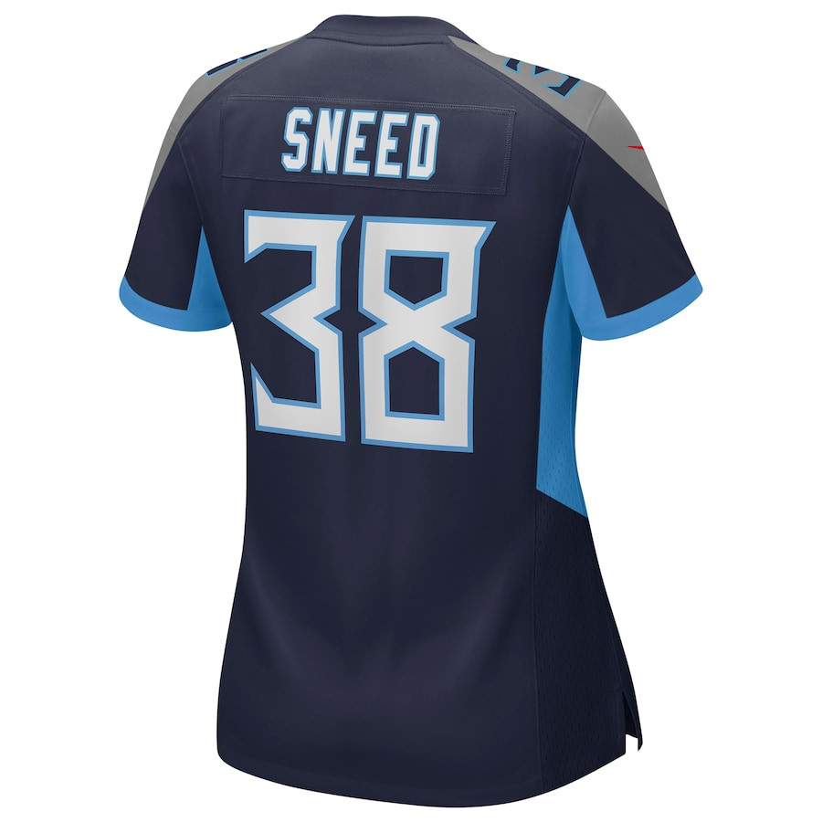 L'Jarius Sneed 38 Tennessee Titans Women's Team Game Jersey - Navy JS2525 nicesnker - Image 3