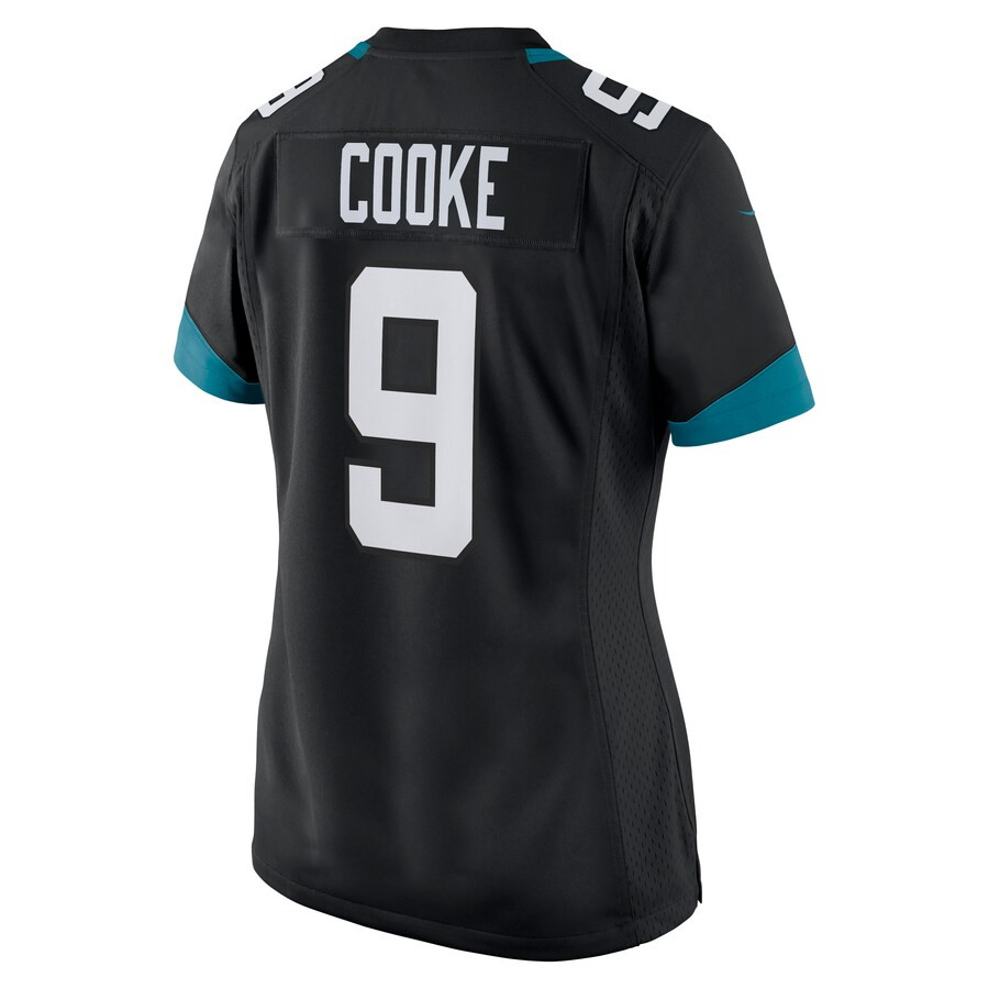Logan Cooke 9 Jacksonville Jaguars Women Game Jersey - Black JS2024 nicesnker - Image 3