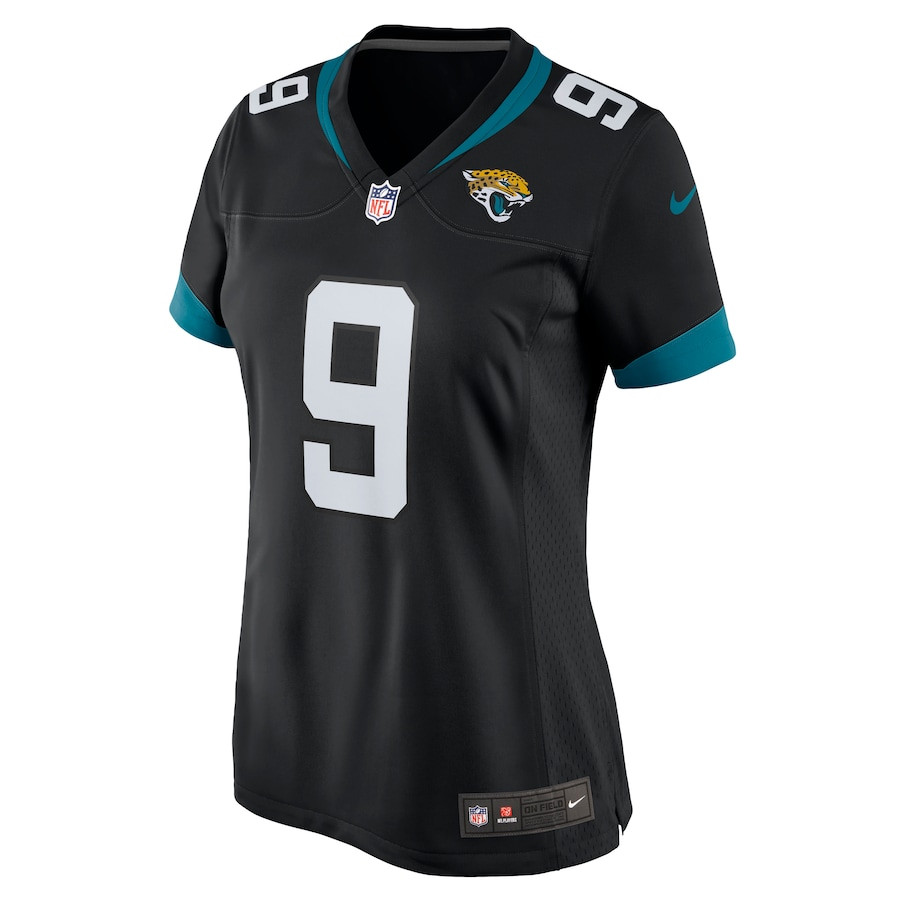 Logan Cooke 9 Jacksonville Jaguars Women Game Jersey - Black JS2024 nicesnker - Image 2