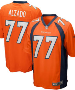 Lyle Alzado 77 Denver Broncos Men Game Retired Jersey - Orange JS2251 nicesnker