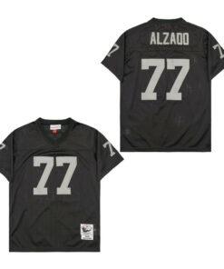 Lyle Alzado 77 Las Vegas Raiders Throwback Men Jersey - Black JS2038 nicesnker