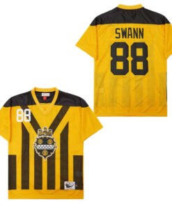 Lynn Swann 88 Pittsburgh Steelers Retro Throwback Legacy Men Jersey - Black/Yellow JS4726 nicesnker
