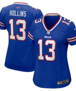 Mack Hollins 13 Buffalo Bills Women's Game Jersey - Royal JS8893 nicesnker