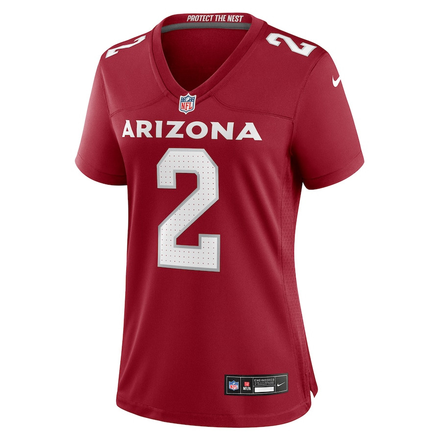 Mack Wilson Sr. 2 Arizona Cardinals Women's Game Jersey - Cardinal JS6092 nicesnker - Image 2