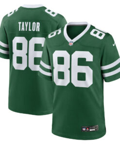Malik Taylor 86 New York Jets Team Game Men Jersey - Legacy Green JS5977 nicesnker
