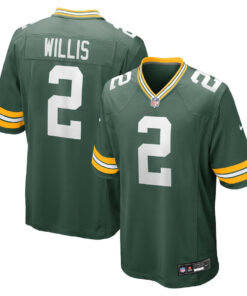 Malik Willis 2 Green Bay Packers Game Men Jersey - Green JS2588 nicesnker