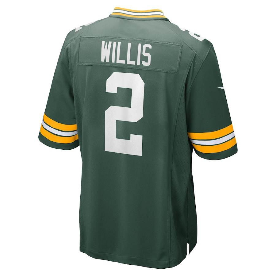 Malik Willis 2 Green Bay Packers Game Men Jersey - Green JS2588 nicesnker - Image 3