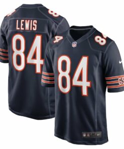 Marcedes Lewis 84 Chicago Bears Game Men Jersey - Navy JS7168 nicesnker