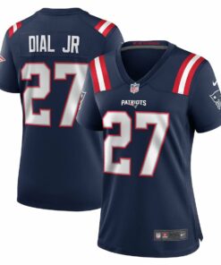 Marcellas Dial Jr. 27 New England Patriots Women's Game Jersey - Navy JS9249 nicesnker