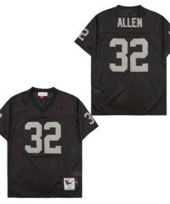 Marcus Allen 32 Las Vegas Raiders Throwback Men Jersey - Black JS5972 nicesnker