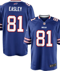 Marcus Easley 81 Buffalo Bills YOUTH Team Color Game Jersey JS6396 nicesnker