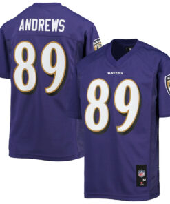 Mark Andrews 89 Baltimore Ravens YOUTH Jersey - Purple JS8643 nicesnker