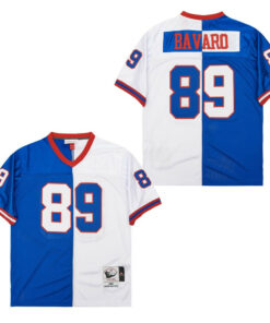 Mark Bavaro 89 New York Giants Two-Toned Throwback Men Jersey - Blue/White JS7136 nicesnker