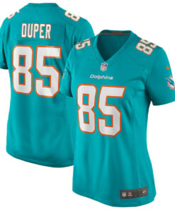 Mark Duper 85 Miami Dolphins Women Game Retired Jersey - Aqua JS7875 nicesnker