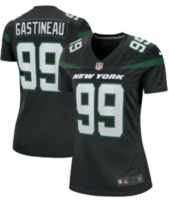 Mark Gastineau 99 New York Jets Women Game Jersey - Stealth Black JS1194 nicesnker