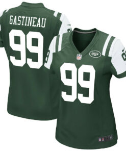 Mark Gastineau 99 New York Jets Women Retired Game Jersey - Green JS3420 nicesnker
