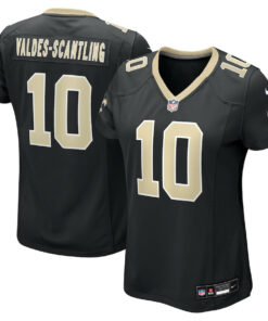 Marquez Valdes-Scantling 10 New Orleans Saints Women's Game Jersey - Black JS1420 nicesnker