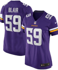 Matt Blair 59 Minnesota Vikings Women Game Retired Jersey - Purple JS2006 nicesnker