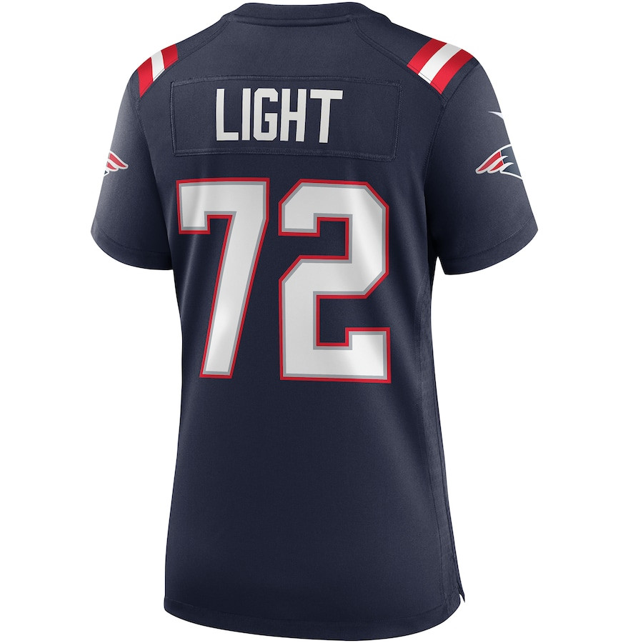 Matt Light 72 New England Patriots Women Game Retired Jersey - Navy JS5539 nicesnker - Image 3