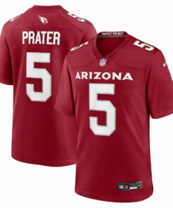 Matt Prater 5 Arizona Cardinals Team Game Men Jersey - Cardinal JS7070 nicesnker