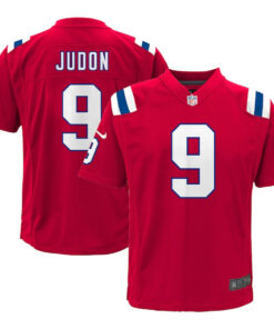 Matthew Judon 9 New England Patriots YOUTH Game Jersey - Red JS1594 nicesnker