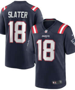 Matthew Slater 18 New England Patriots Men Game Jersey - Navy JS8151 nicesnker
