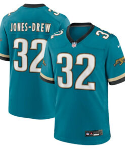 Maurice Jones-Drew 32 Jacksonville Jaguars Prowler Throwback Player Game Men Jersey - Teal JS1586 nicesnker