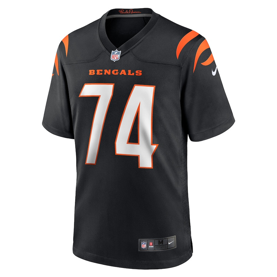 Max Scharping 74 Cincinnati Bengals Team Game Men Jersey - Black JS8162 nicesnker - Image 2