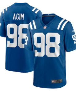 McTelvin Agim 98 Indianapolis Colts Game Men Jersey - Royal JS3168 nicesnker