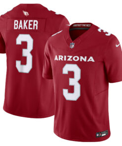 Men's Arizona Cardinals Budda Baker Cardinal Vapor F.U.S.E. Limited Jersey JS5855 nicesnker