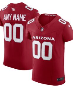 Men's Arizona Cardinals Cardinal Vapor F.U.S.E. Elite Custom Jersey JS5584 nicesnker