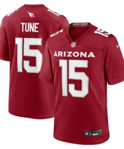 Men's Arizona Cardinals Clayton Tune Cardinal Game Jersey JS6947 nicesnker