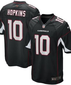 Men's Arizona Cardinals DeAndre Hopkins Black Game Jersey JS9965 nicesnker