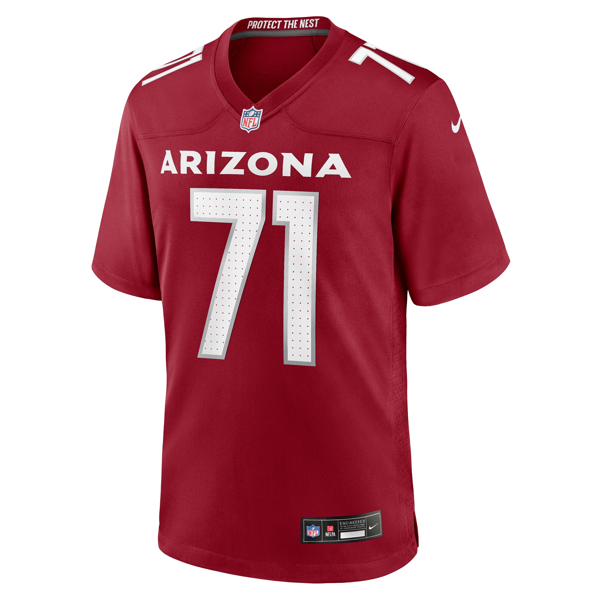 Men's Arizona Cardinals Dennis Daley Cardinal Game Player Jersey JS4468 nicesnker - Image 2