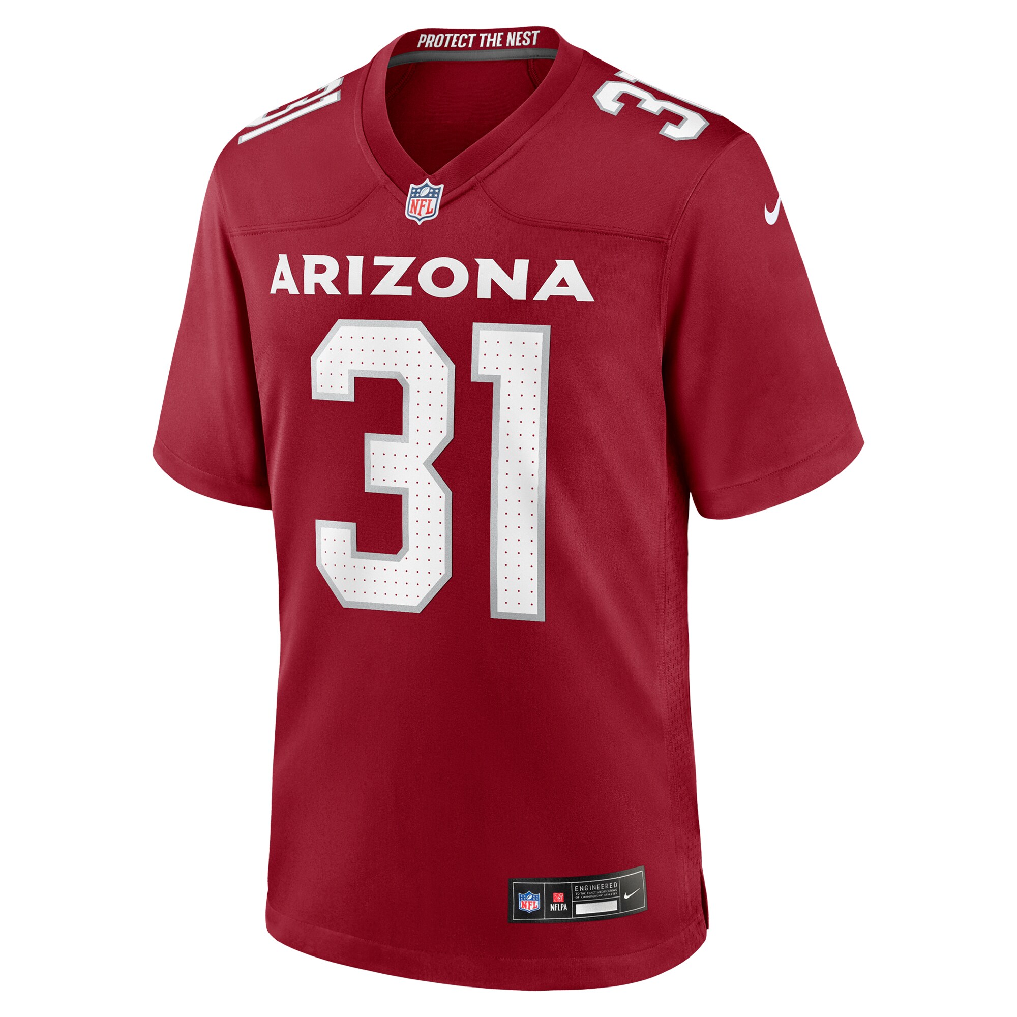 Men's Arizona Cardinals Emari Demercado Cardinal Team Game Jersey JS9890 nicesnker - Image 2