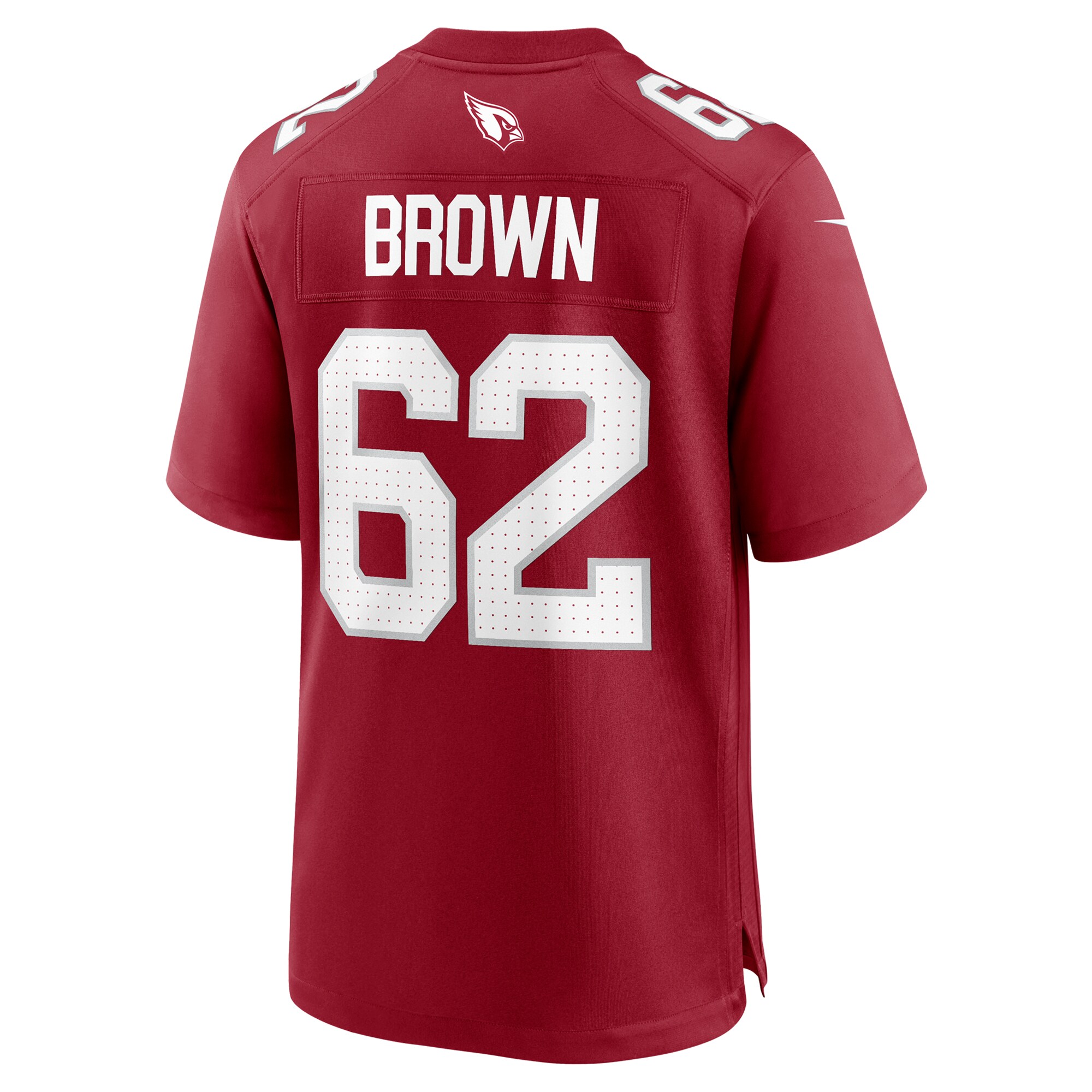 Men's Arizona Cardinals Evan Brown Cardinal Team Game Jersey JS4626 nicesnker - Image 3