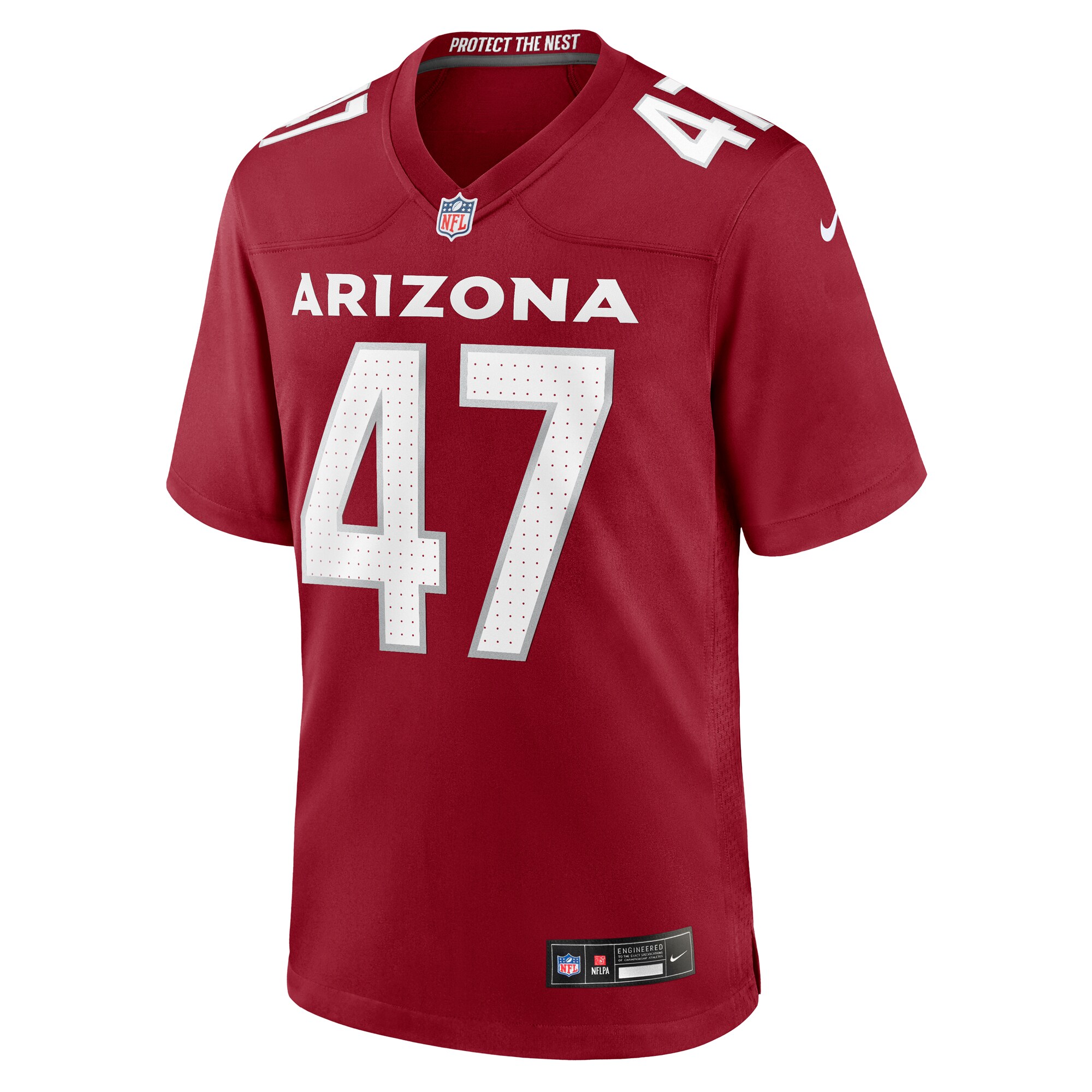 Men's Arizona Cardinals Ezekiel Turner Cardinal Team Game Jersey JS9118 nicesnker - Image 2