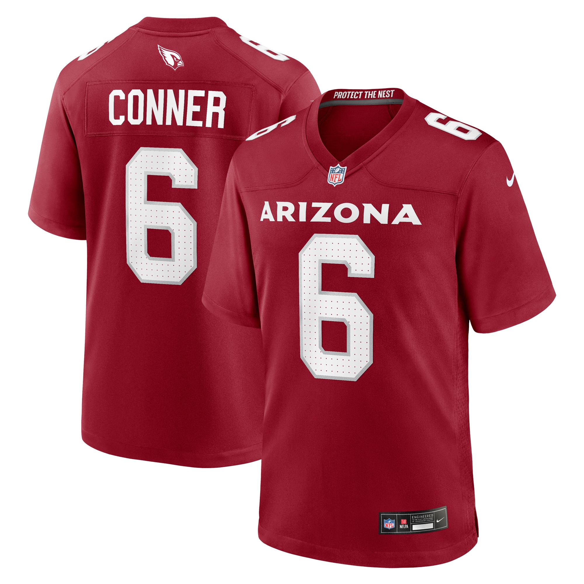 Men's Arizona Cardinals James Conner Cardinal Home Game Jersey JS1666 nicesnker