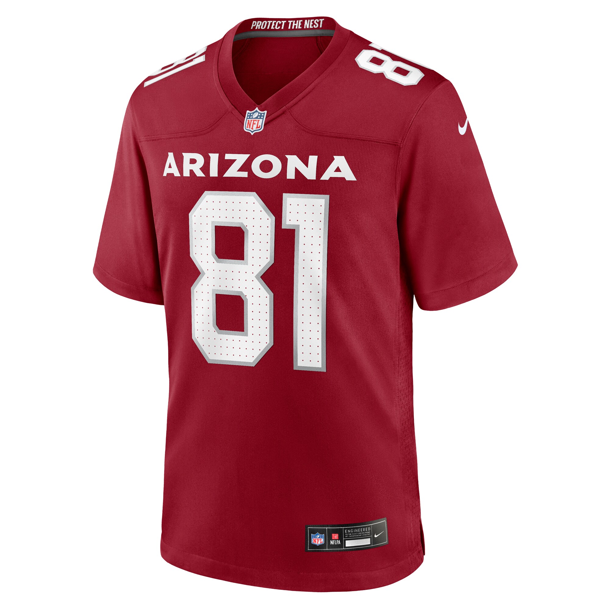 Men's Arizona Cardinals Jeff Smith II Cardinal Game Jersey JS9765 nicesnker - Image 2