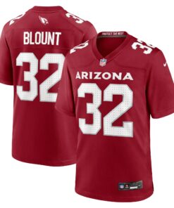 Men's Arizona Cardinals Joey Blount Cardinal Game Jersey JS1540 nicesnker