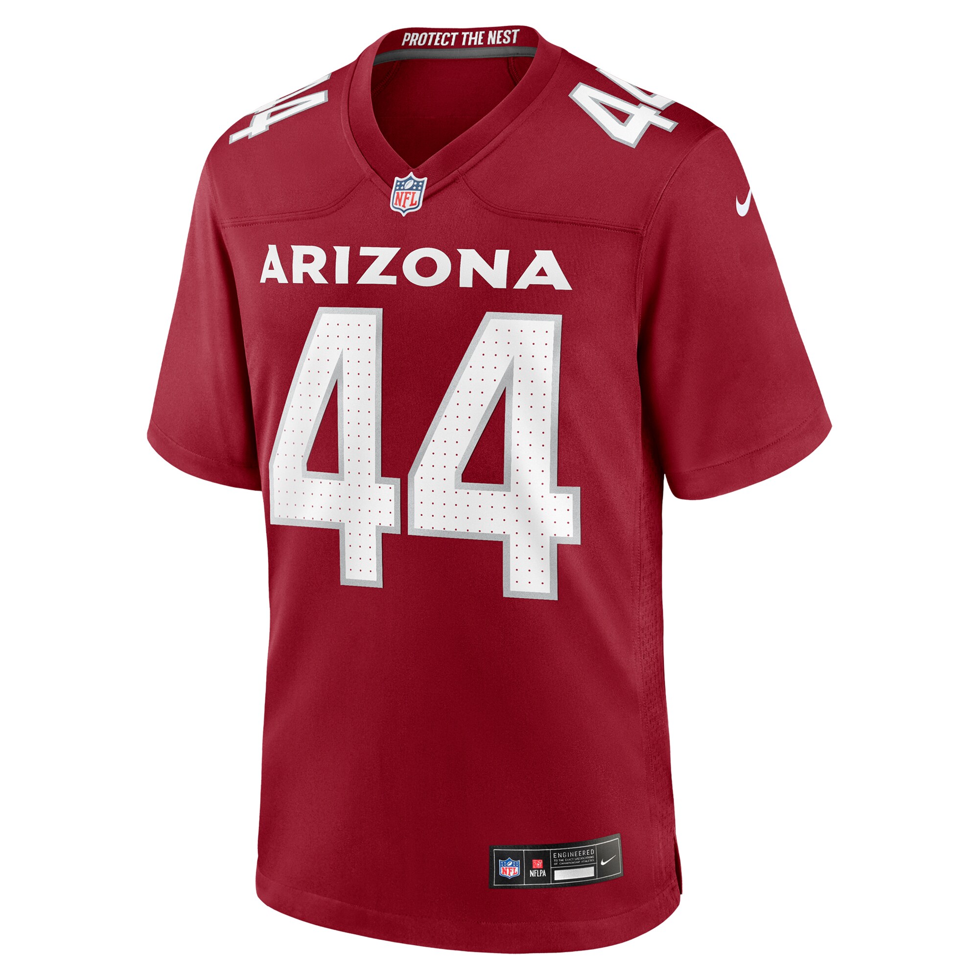 Men's Arizona Cardinals Owen Pappoe Cardinal Team Game Jersey JS3571 nicesnker - Image 2