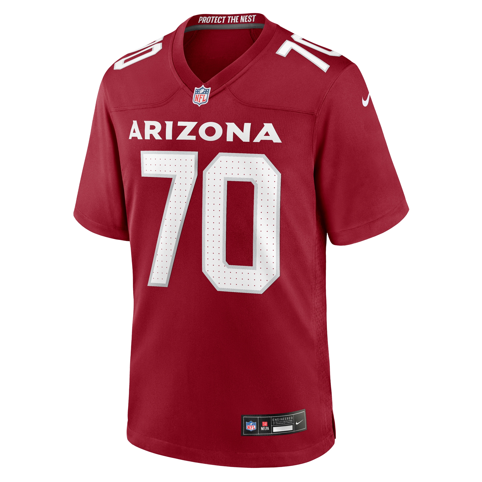 Men's Arizona Cardinals Paris Johnson Jr. Cardinal Game Jersey JS4926 nicesnker - Image 2