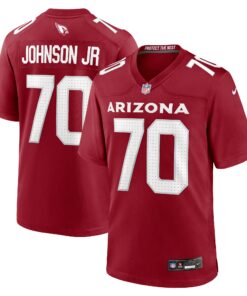 Men's Arizona Cardinals Paris Johnson Jr. Cardinal Game Jersey JS4926 nicesnker