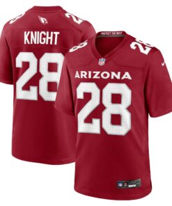 Men's Arizona Cardinals Qwuantrezz Knight Cardinal Game Jersey JS9933 nicesnker